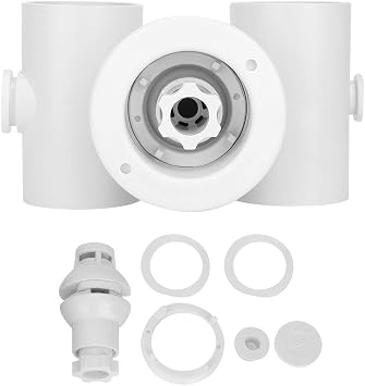 Gavigain 1.5in Massage Jet Nozzle,Outdoor Swimming Pool Massage Pool Spa Massage Nozzle Accessory for Swimming Pool,Massage Nozzle Replacement Parts for Massage Pool and Spa Pool