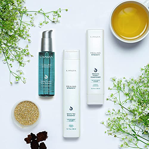 L'anza Healing Strength White Tea Shampoo, Strengthens, Protects And Restores Weak, Fragile, And Aged Hair, Rich With Keratin Protein, Healing Oils And Vitamin C (10.1 Fl Oz) #TOP5