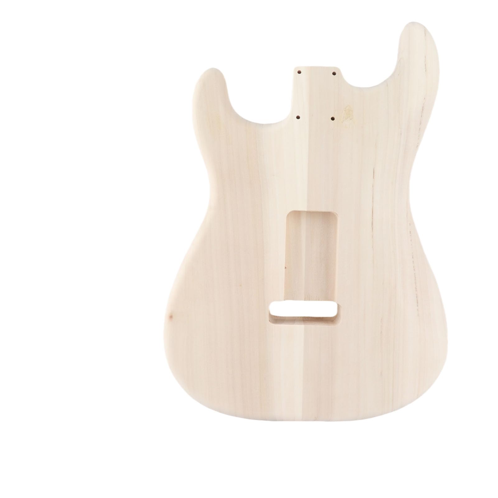Niedokończona Gitara Elektryczna Niedokończony Korpus Gitary Elektrycznej z Drewna Orzechowego Pusty Korpus z Potrójnymi Otworami na Przetworniki Konfigurowalny Projekt dla Muzyków