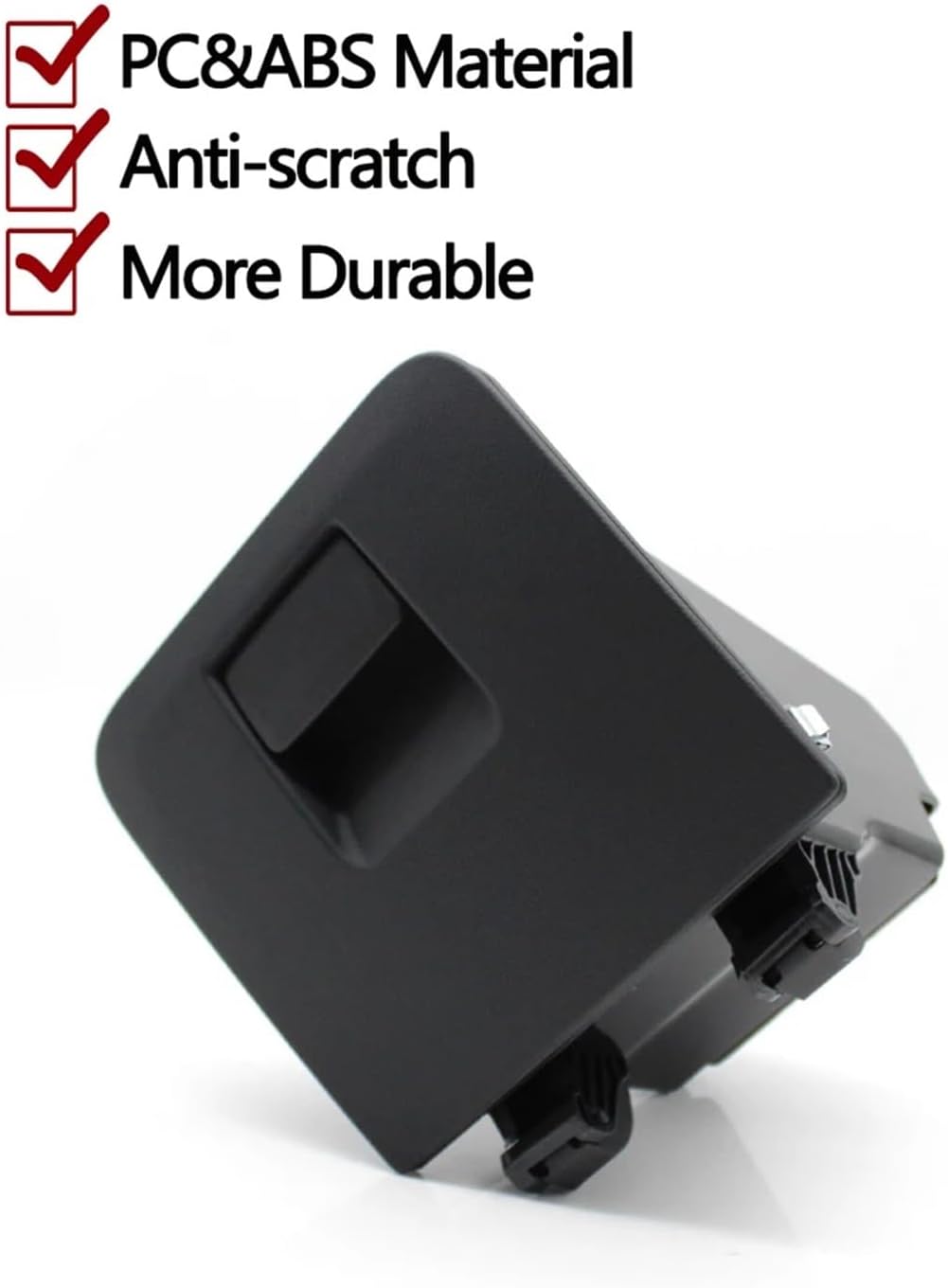 Car Interior Driver Side Glove Box Storage Handle Switch Trim Replacement Compatible for BMW X3 X4 G01 G02 F97 F98 2018 2019 2020 2021 2022