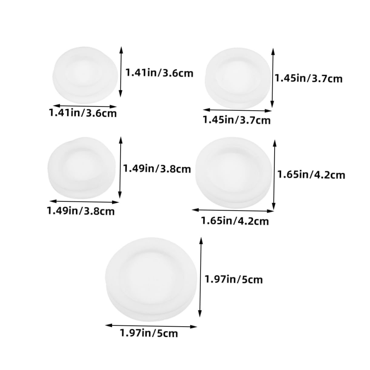 DOITOOL Secure Easy Install 10pcs Piggy Bank Stopper Cover for Multi-Purpose Coin Bank