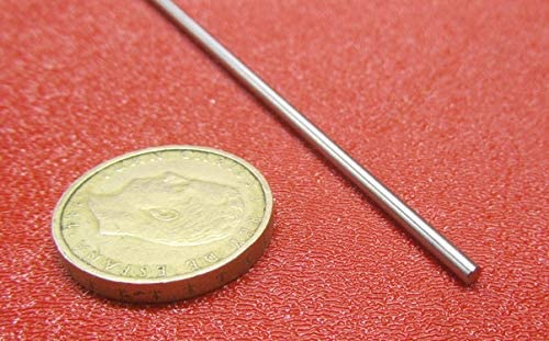 17-4 PH Stainless Steel Hardened Shaft .093" Diameter x 18" Long 1 pc