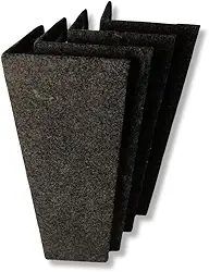 BOXFAN Kit Arranhador para Gatos Protetor de Sofá e Cama Box (Kit com 2 Arranhadores - Kit com 4 Arranhadores) (4 Arranhadores)