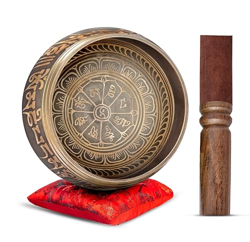 Tibetan singing bowl set