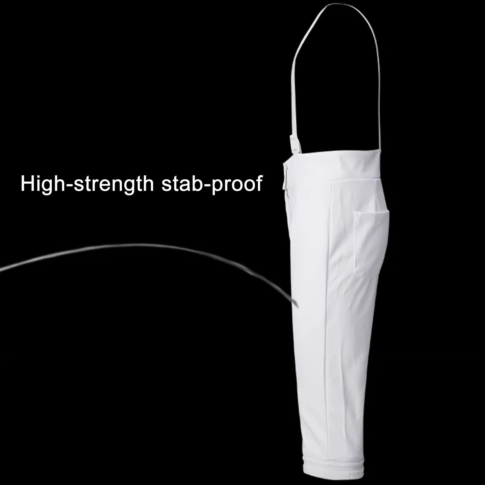Pantalon D'escrime, Équipement D'entraînement D'escrime pour Enfants et Adultes 350N, Combinaison D'escrime Fleuret/épée/Sabre (Color : Right Hand, Size : 50#)