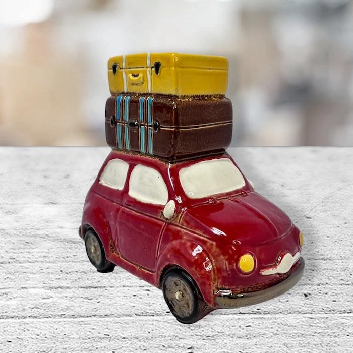 Amazon.co.jp: Car Red Car Flower Pot 29259 Cute Interior Planter