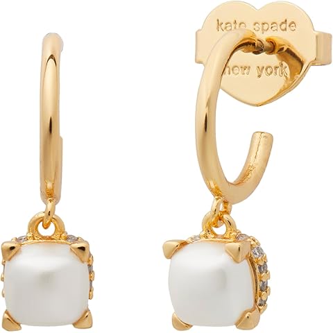 Kate Spade New York Little Luxuries 6mm Square Huggies