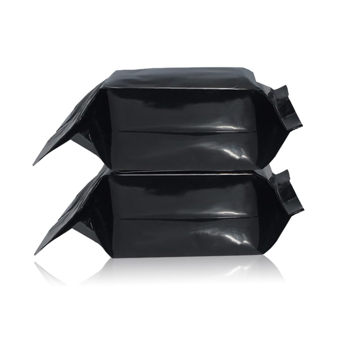 Toallitas Desmaquillantes Suaves y Flexibles de Algodón Negro y Cuidado Delicado Cutáneo para Limpieza Facial Eficaz, Ideales para Viajes