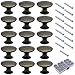 NewZC Lot de 15 Boutons de Tiroirs Vintage Bronze Bouton 30mm Bouton de Placard Rond Rétro Bouton de Meuble Décorative pour Placard Armoire Cuisine Table de Nuit - en Alliage de Zinc