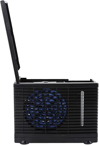 Miniatura 7 de KIMISS Aire acondicionado portátil para coche, aire acondicionado portátil DC 12 V coche camión hogar 7.9 x 4.3 x 5.9 in 2 velocidades ajustable