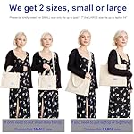 UERRUAM Corduroy Tote Bag for Women Work Crossbody Purse for Everyday,College,Travel,Lightweight Handbag Adjustable Strap