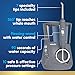 Waterpik Aquarius Water Flosser For Teeth Cleaning, Gums, Braces, Dental Care, Electric Power With 10 Settings, 7 Tips For Multiple Users And Needs, ADA Accepted, Gray WP-667, Packaging May Vary