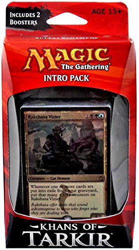 Khans of Tarkir Intro Pack - Black Green Blue - Includes 2 Booser Packs