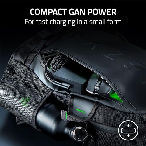 Image of Razer 230W GaN Power Adapter: Official OEM Laptop Charger for Razer Blade 14 (RTX 3060, 3070, 3080), Blade 15 (GTX 1060, 1070), Blade 15 Base (RTX 3060, 3070), Blade 17 (RTX 2060, 2070, 2080)