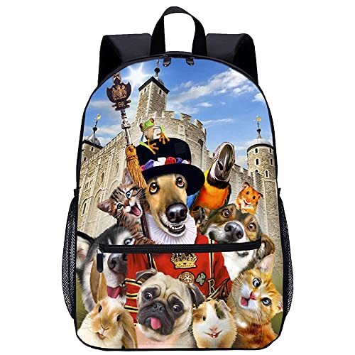 Sac à dos Collège cadeaux appropriés pour homme et femme motif 3D