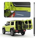 【日本企業】バックドアダンパー 自由停止 途中止まり スズキ ジムニーJB64/JB74W専用 リアハッチダンパー ジムニーシエラ フリーストップ機能 途中止まりでき ジムニーアクセサリー 自由的にドア固定 ドアパンチ対策 車検対応 純正交換 (ブラック)