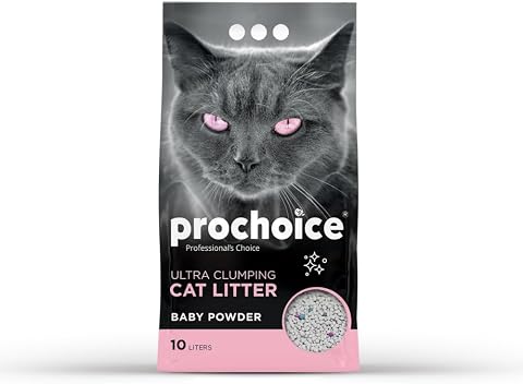 Prochoice Kedi Kumu, Bebek Pudrası Parfümlü Bentonit,10 lt
