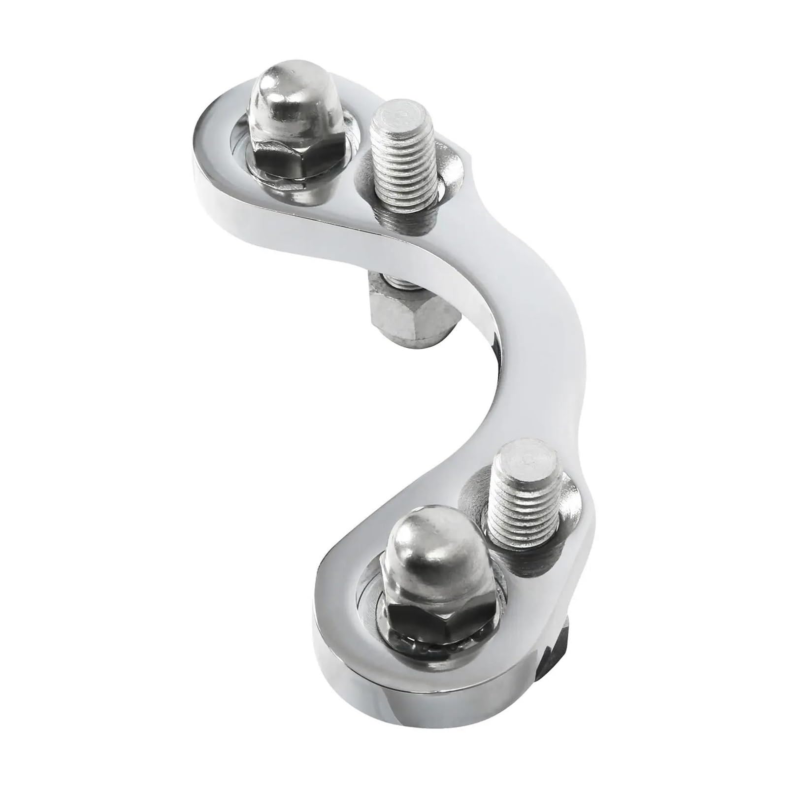 Adaptador Árbol Manillar Resorte Para Motocicleta Convertidor Abrazadera Superior De 3,5 A 4,75 Pulgadas
