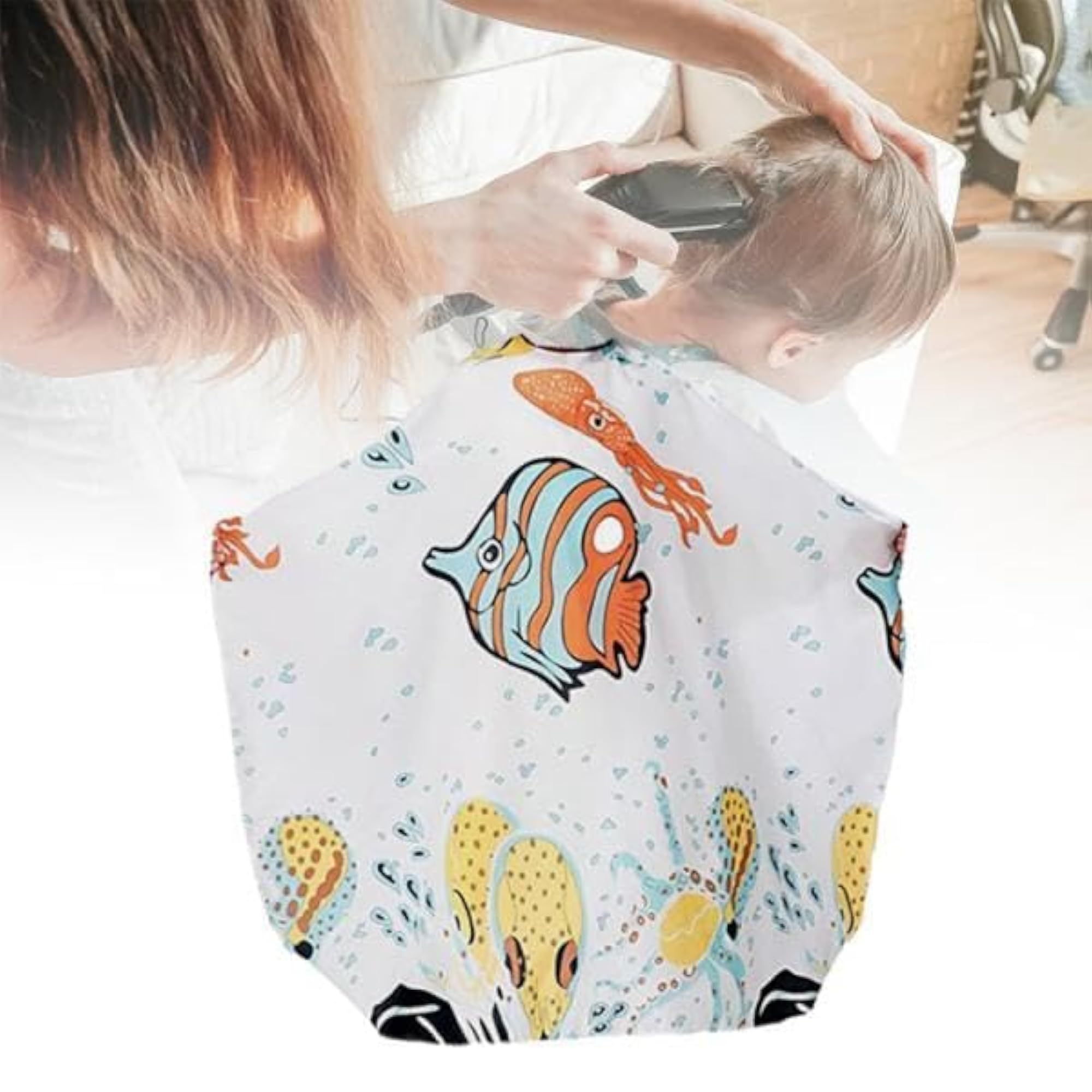 Kids Barber Cape Cartoon Hair Cutting Cape