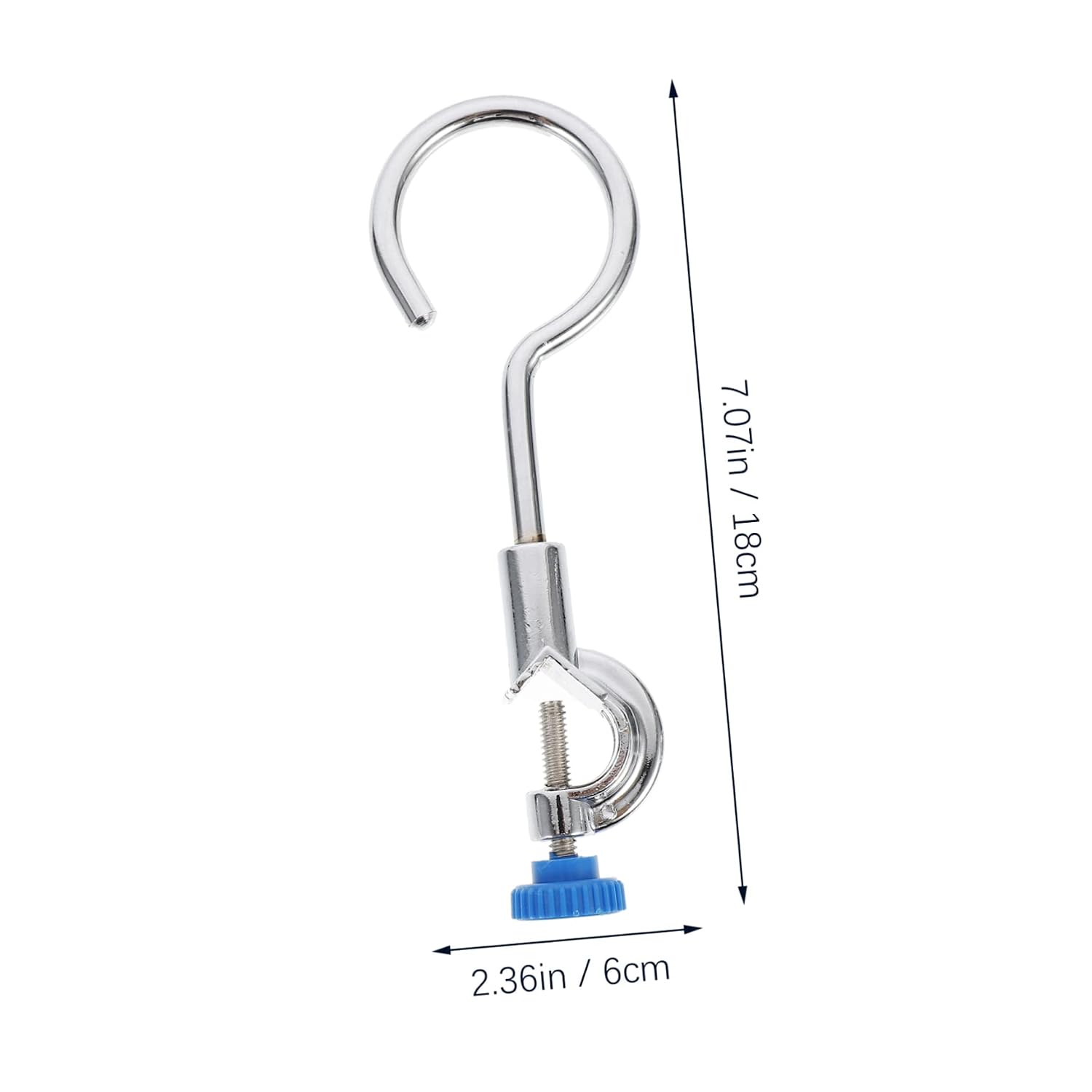 Robust Laboratory Support Stand Open Extension Ring for Beakers and Flasks Iron Frame Retort Clamp for Lab Use
