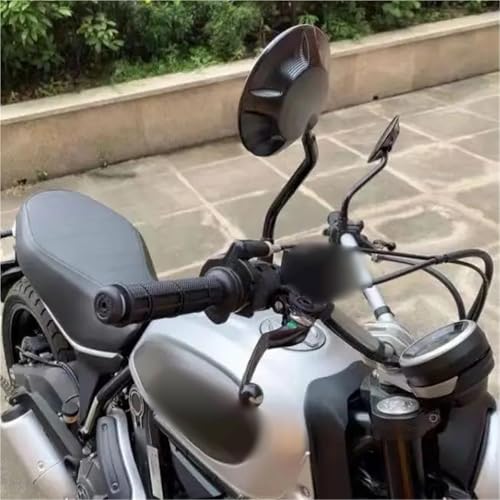Espejos retrovisores CNC motocicleta manillar Ducati Scrambler Leoncino 6
