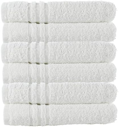 JMR 100% White Cotton 20x40 Multi-Purpose Bath Towel for Home, Gym, Spa