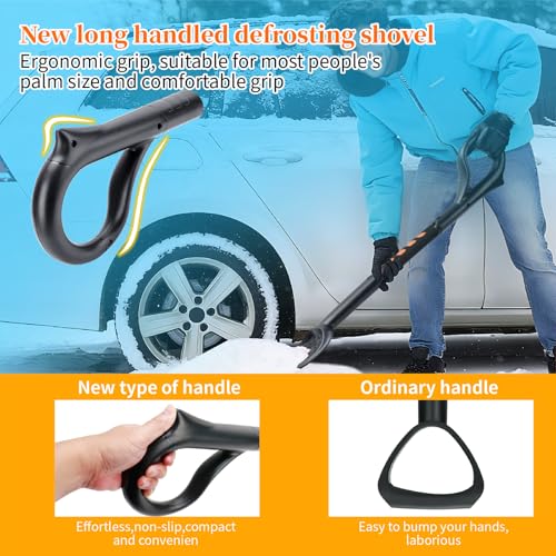 image for Nibule 25.8'' Larger Ice Scrapers for Car Windshield | Dang Near Indes