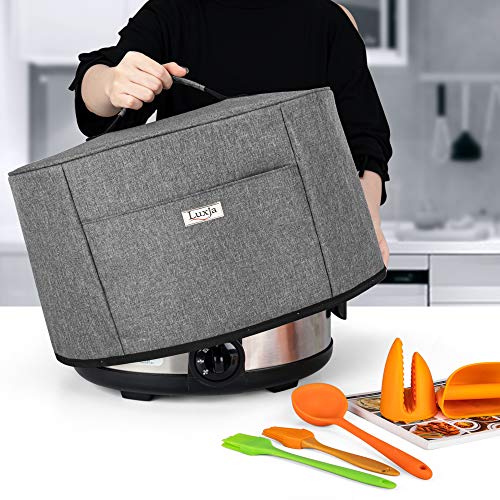 Luxja Slow Cooker Cover (Aluminum Foil Lining)