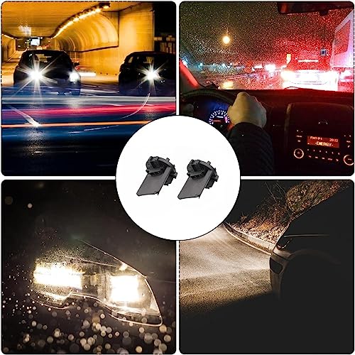 QXYOGO 2 Pezzi Adattatore H7 Led Supporto lampada