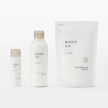 Amazon | MUJI 無印良品 敏感肌用乳液 しっとり (詰替用) 180mL