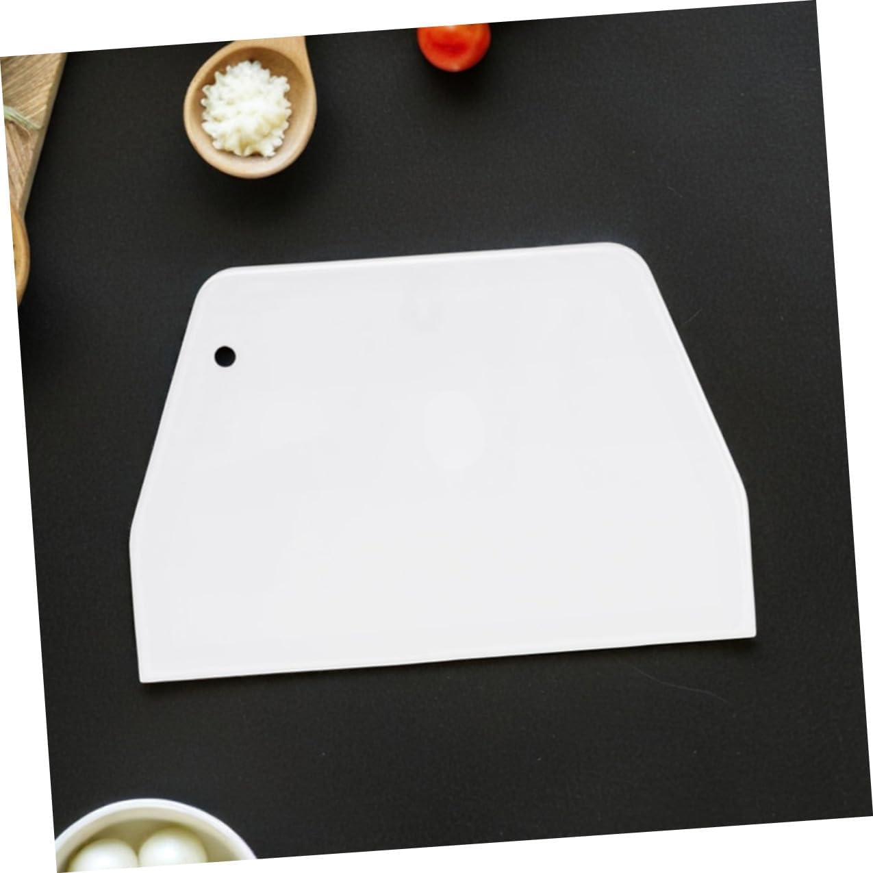 4pcs Plastic Cake Smoother Tool with Handle for Fondant Cream