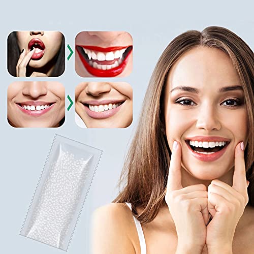IITaozi Temporaries Teeth Repair Kit | Moldable Fake Teeth Veneers and Thermal Beads Replacement Kit | for Fix Filling The Missing Broken Tooth and Gaps - 1.76 Oz (Size : 50g)