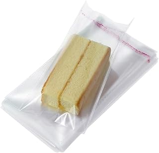 200 Pcs 4" x 7" Thick 1.6 Mil Clear Self Sealing Resealable Cellophane Poly Bags Heavy-duty Adhesive Cello Plastic Bags Packaging Bakery Cookie Candy Candle Soap Photos Card Gift OPP Bag