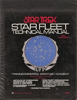 Hardcover Star Trek Star Fleet Technical Manual Fully Illustrated Book