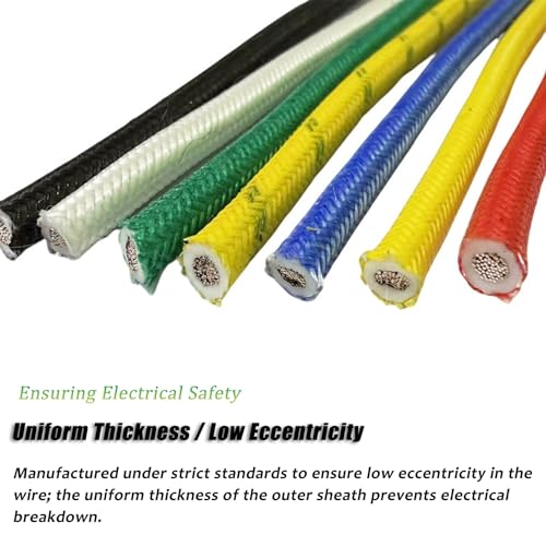 Cable de tierra de silicona flexible de alta temperatura para iluminación segura 5