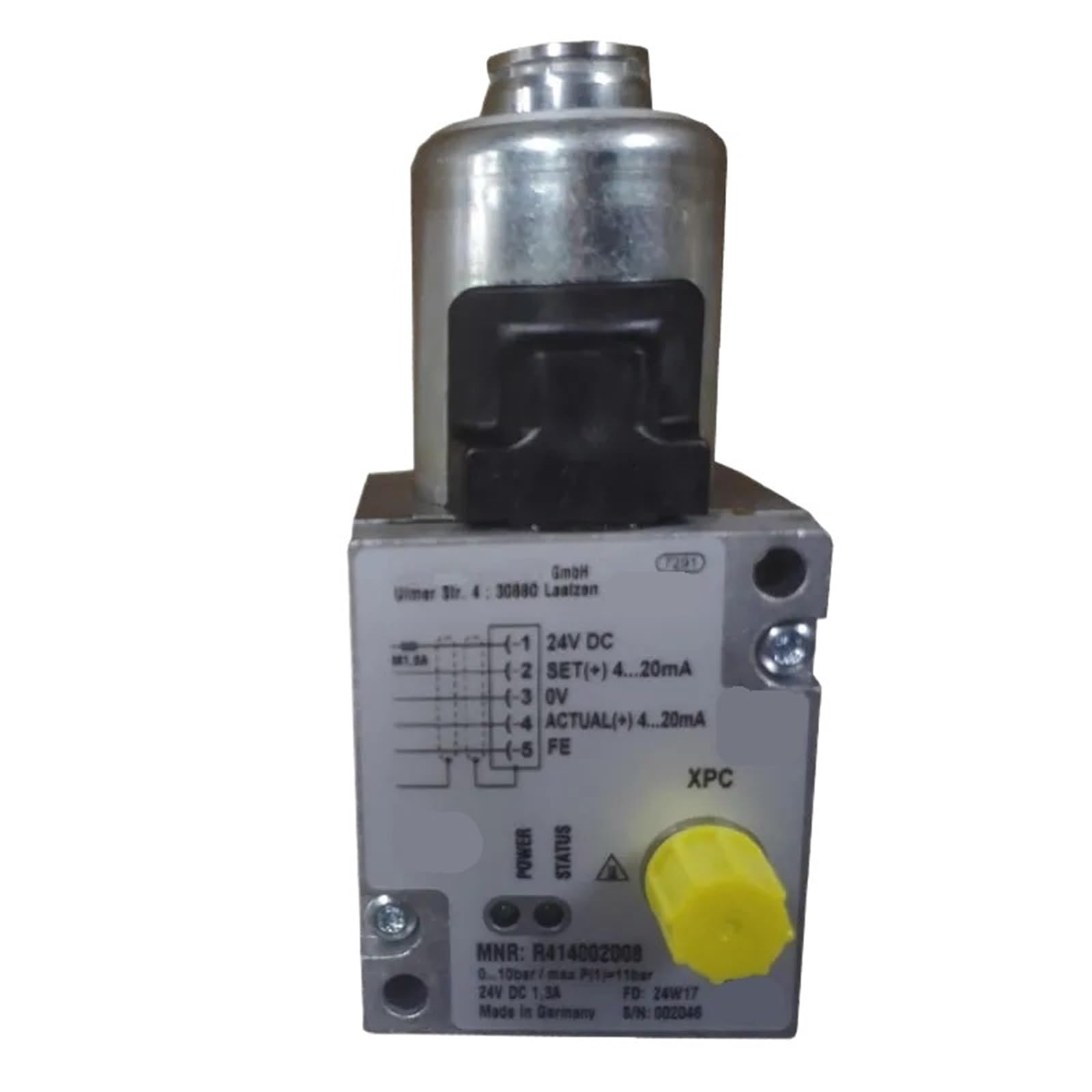 Wxljigrpz R414002008 Electric Proportional Valve