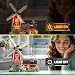 OWNONE 1 Windmill Farm Building Set with LED Lights, 1310 PCS Red Barn Building Blocks Toy with Cows Animals, Farm Model Building Bricks Set, Home Decor Gift for Adults Teens Kids Boys Girls
