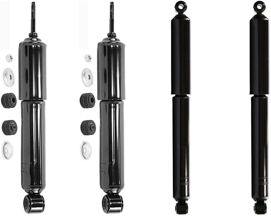 - 4pcs Shocks Front and Rear Shock Absorber Set Replacement Fits Frontier 2000-2004 Fits Chevrolet LUV 1998-2005 Fits Chevy LUV 1998-2005 Fits Isuzu Pickup 1981-1995