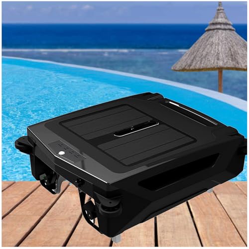 Robot desnatador automático de piscina con panel solar para una eliminación eficiente de escombros