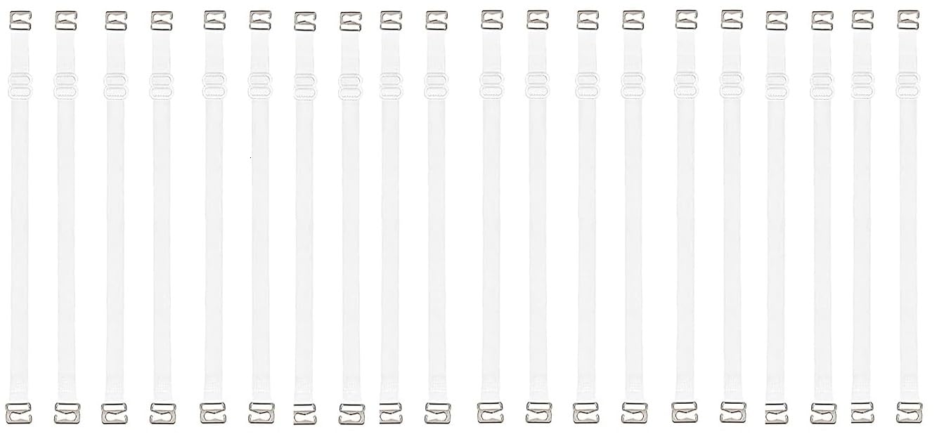 viral girl Women's Transparent Invisible Plastic Detachable Transparent Strap, Latex Bra Straps, Adjustable Bra Accessories-Pack of 1-picture-20