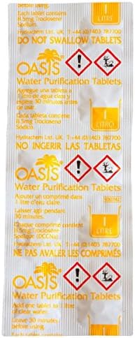 OASIS Water Purification (50) Tablets