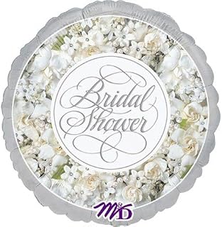 18" All In White Bridal Shower