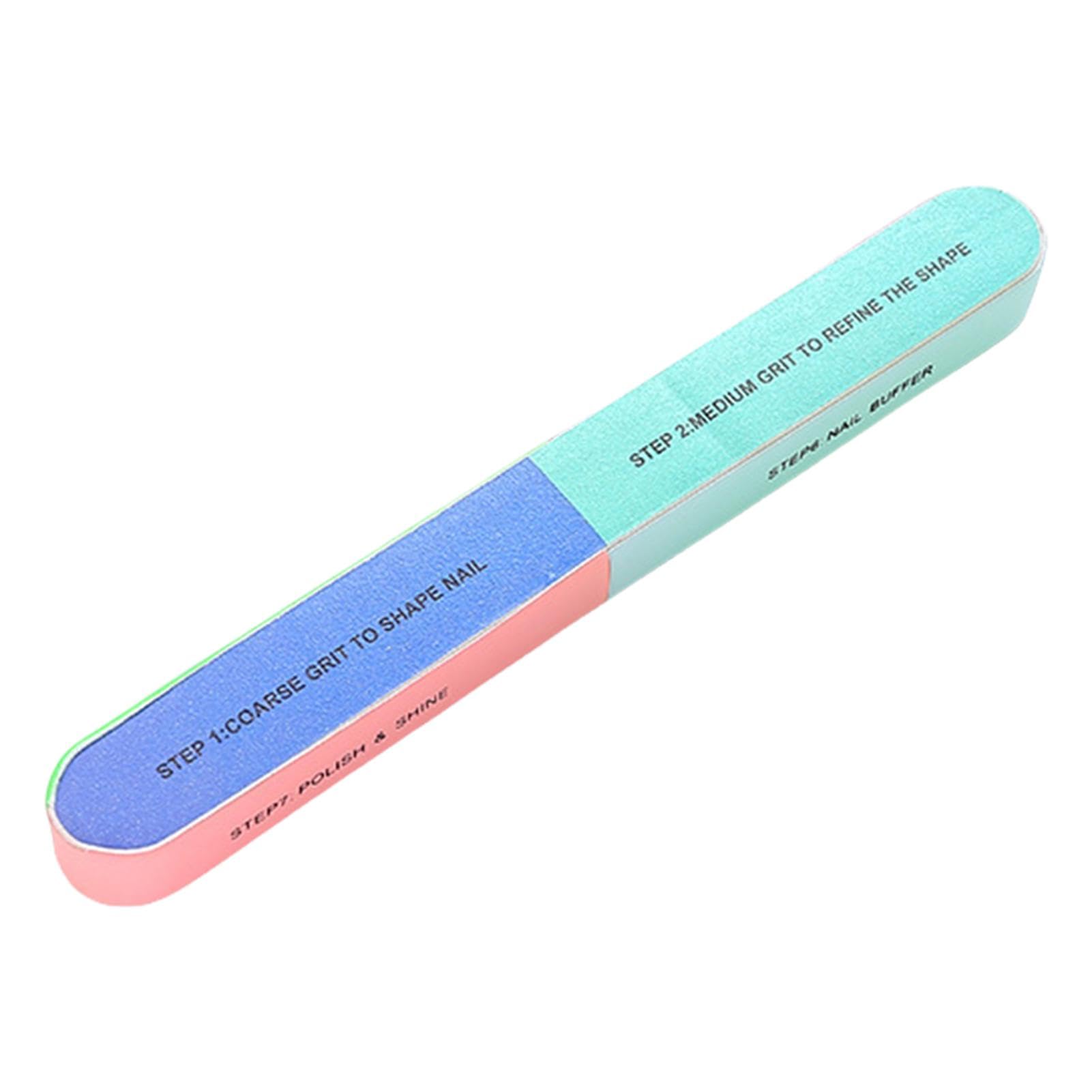 Bloque pulidor de uñas profesional, bloque de pulido de uñas de 6 lados, herramientas de manicura, limas de uñas de dedos, pulidores de uñas, suministros de uñas para técnicos de uñas