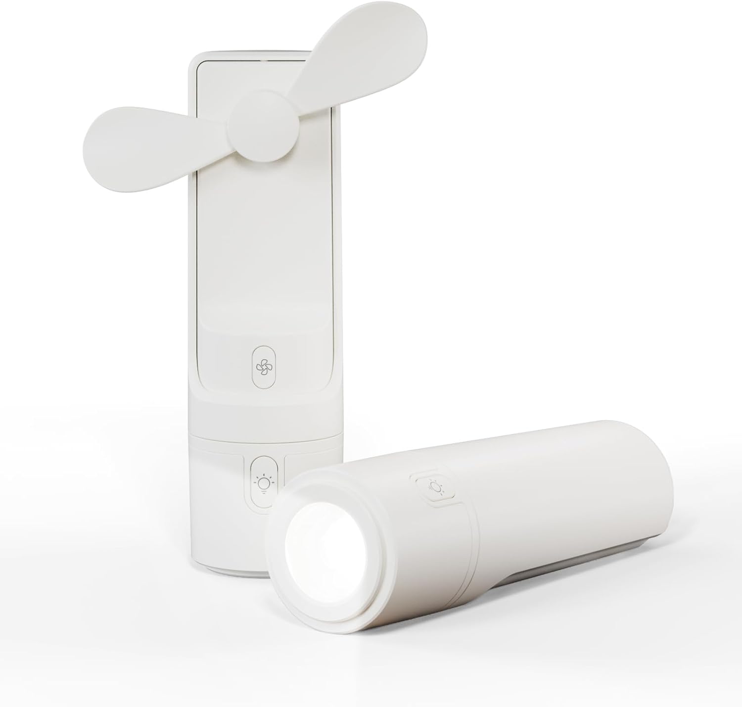 SodaRide Airluxe Mini 3-in-1 Portable Fan Rechargeable- Handheld with 35-Hour Battery Life, Fast Charging Power Bank&Flashlight- Personal Fan for Travel, Vacation, and Festival Essentials Green