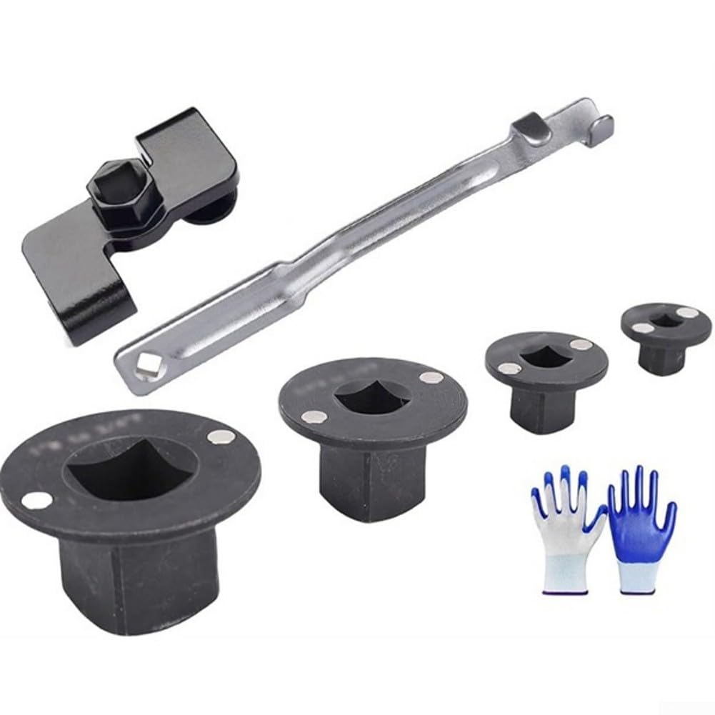 Kit d'extension de clé en métal entraînement 1/2 adaptateur clé hexagonale 21 mm