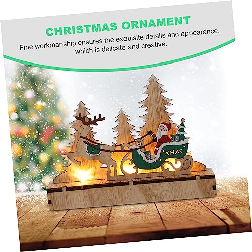 Zerodeko 6 Peças Decoração de Natal enfeite de festival decoração de lareira decorações de Natal orn