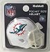 Miami Dolphins Riddell Speed Pocket Pro Football Helmet - 2018 Logo - New in package