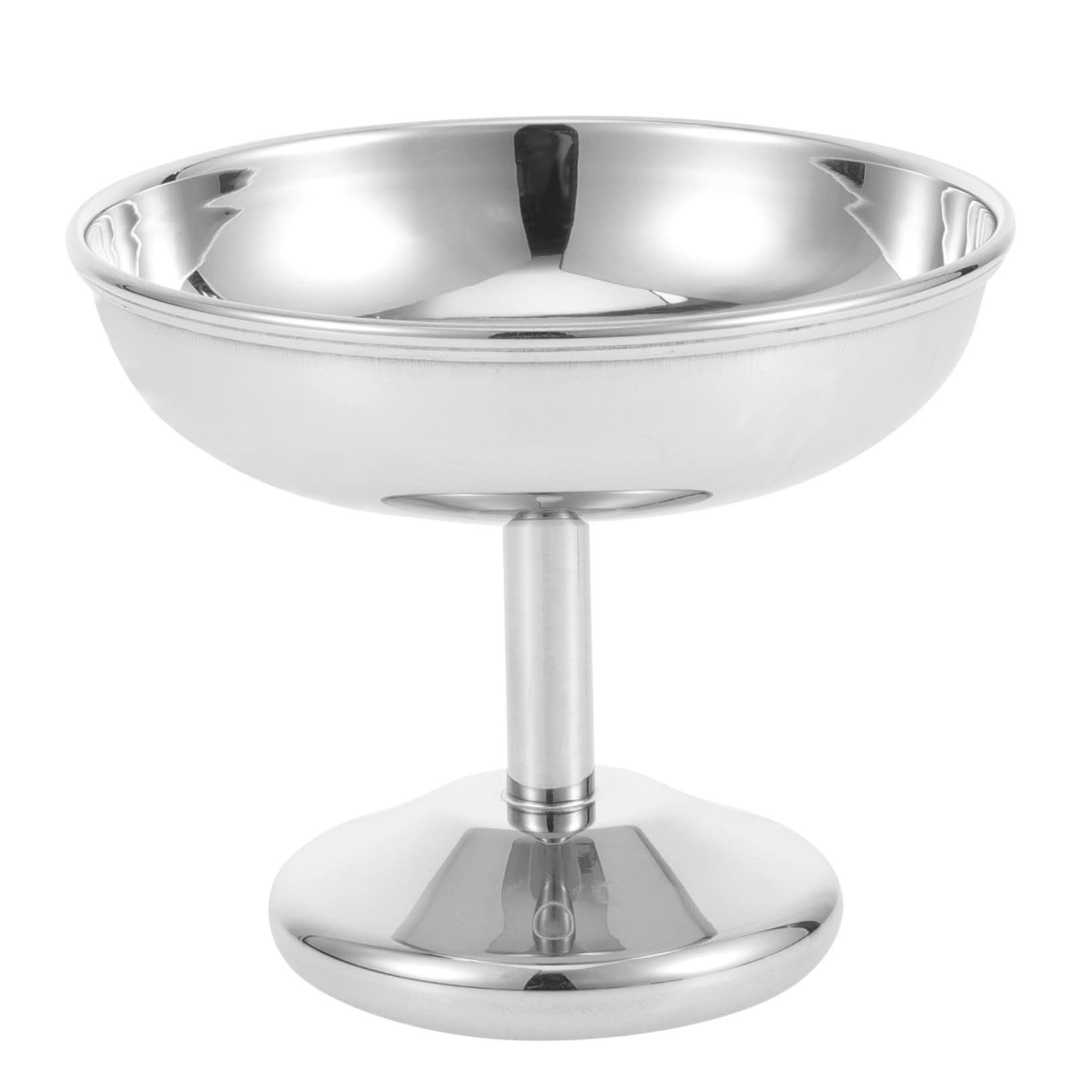 ABOOFAN Stainless Steel Dessert Bowl for Ice Cream Snacks Yogurt Portable Appetizer Cup Easy to Clean for Home Parties