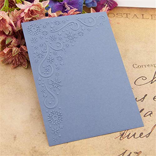 Cartella Per Goffratura Floreale Vintage – Welcome To Joyful Home – Stampi In Plastica Per Scrapbooking, Biglietti E Album (12,5 X 15 Cm)