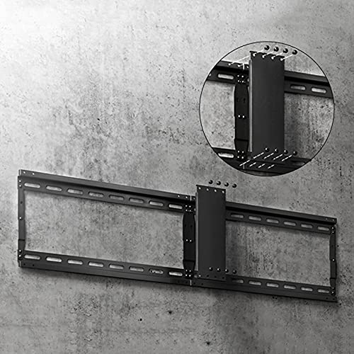 Support TV mural réglable pour téléviseur plat et incurvé 43-90"